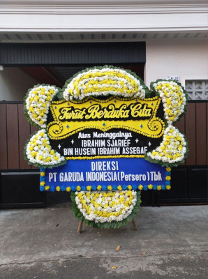 Papan Bunga Duka di Mempura
