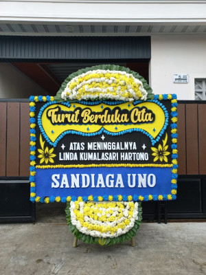 Papan Bunga Duka di Mempura