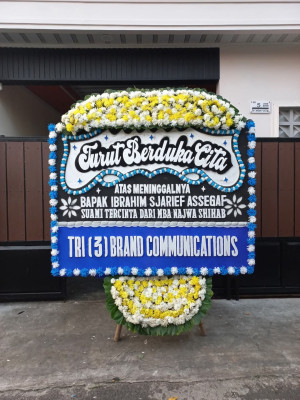 Papan Bunga Duka di Mempura